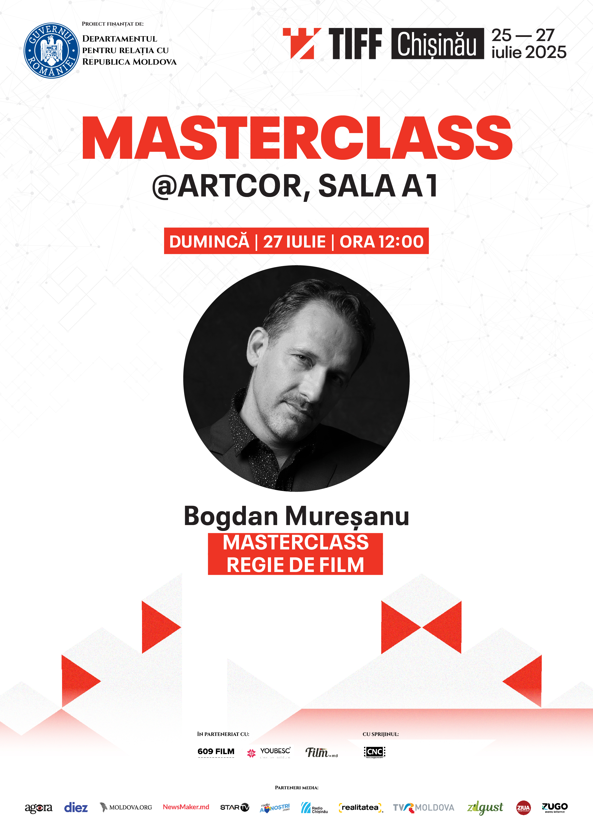 Masterclass - Regie de Film cu Bogdan Mureșanu
